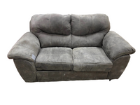 Charcoal Grey Loveseat
