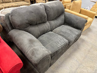 Charcoal Grey Loveseat