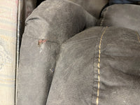 Charcoal Grey Loveseat