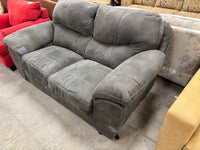 Charcoal Grey Loveseat