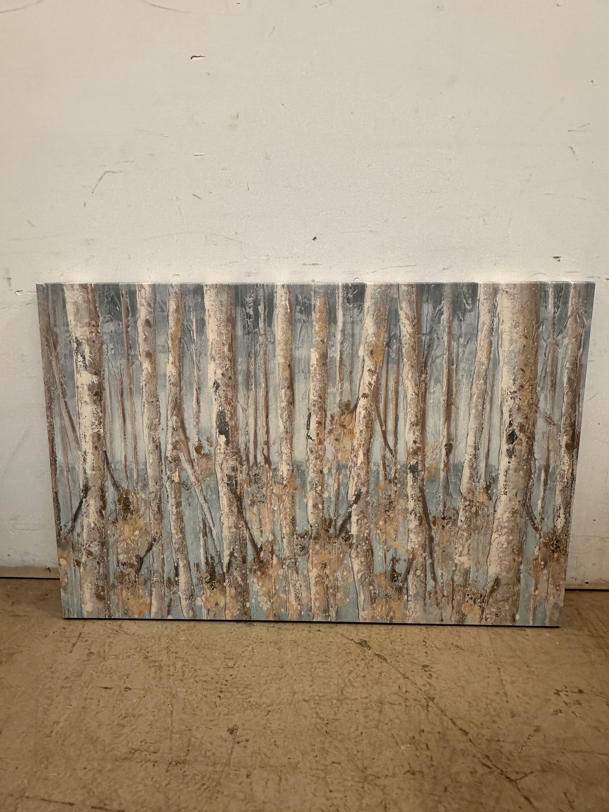 Winter tree art piece