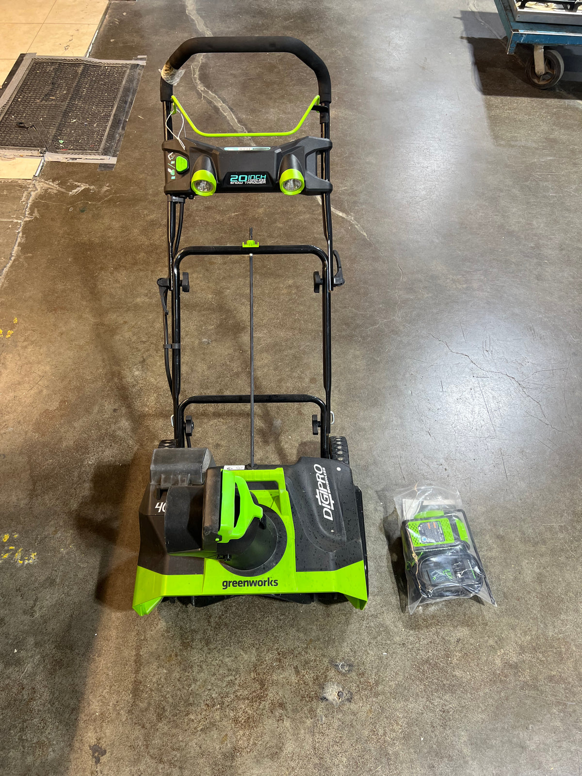 Greenworks - 40V 20" Cordless Snow Thrower