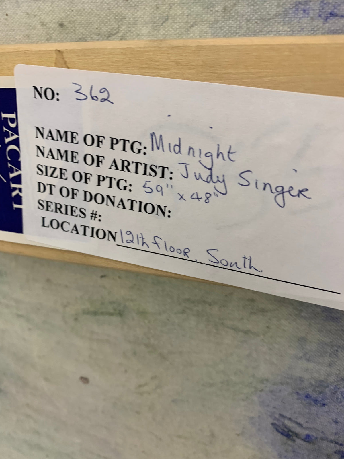 Midnight Painting By Judy Singer