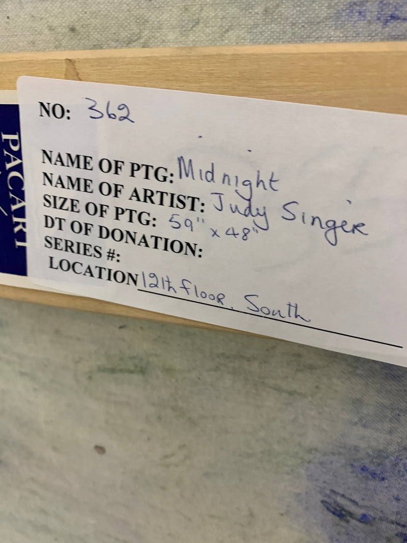 Midnight Painting By Judy Singer