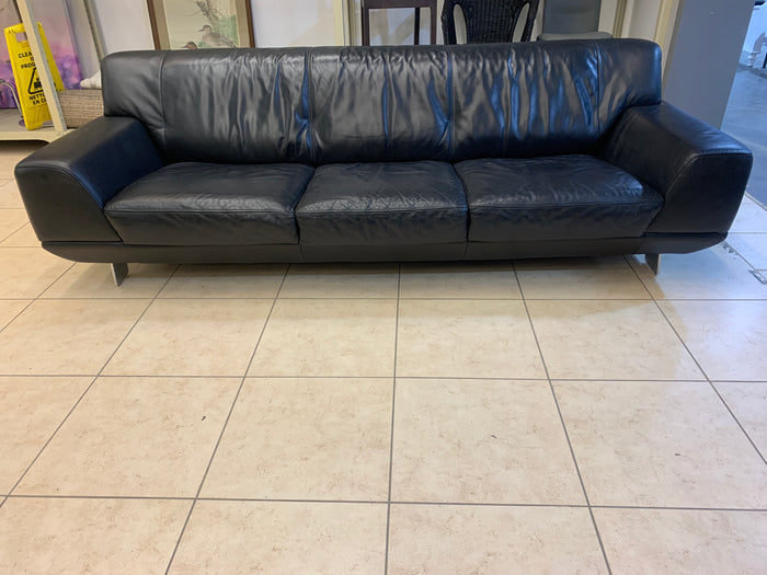 Black Leather Sofa