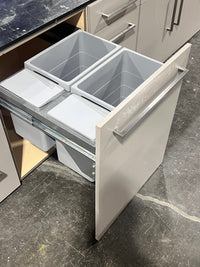 Gray Base Kitchen Set - 6 Cabinets