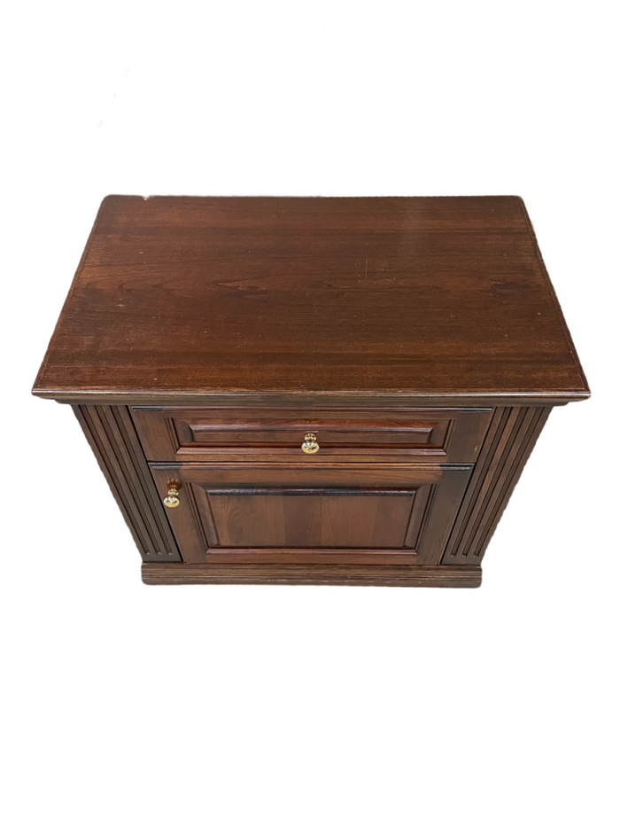 Nightstand Side Table with 1 Drawer