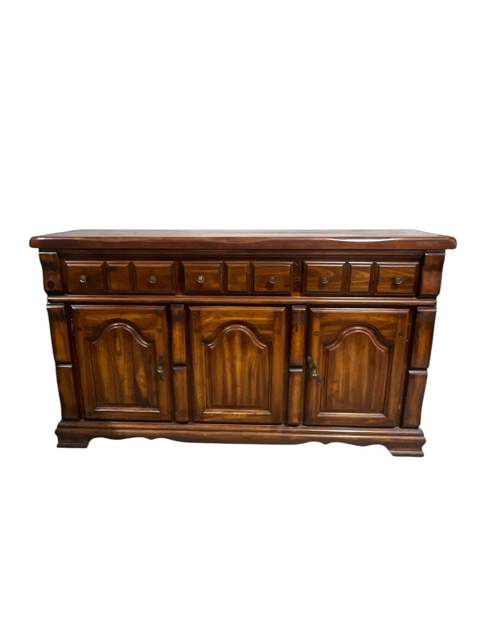 Brown Armoires - 2 Doors 3 Drawers