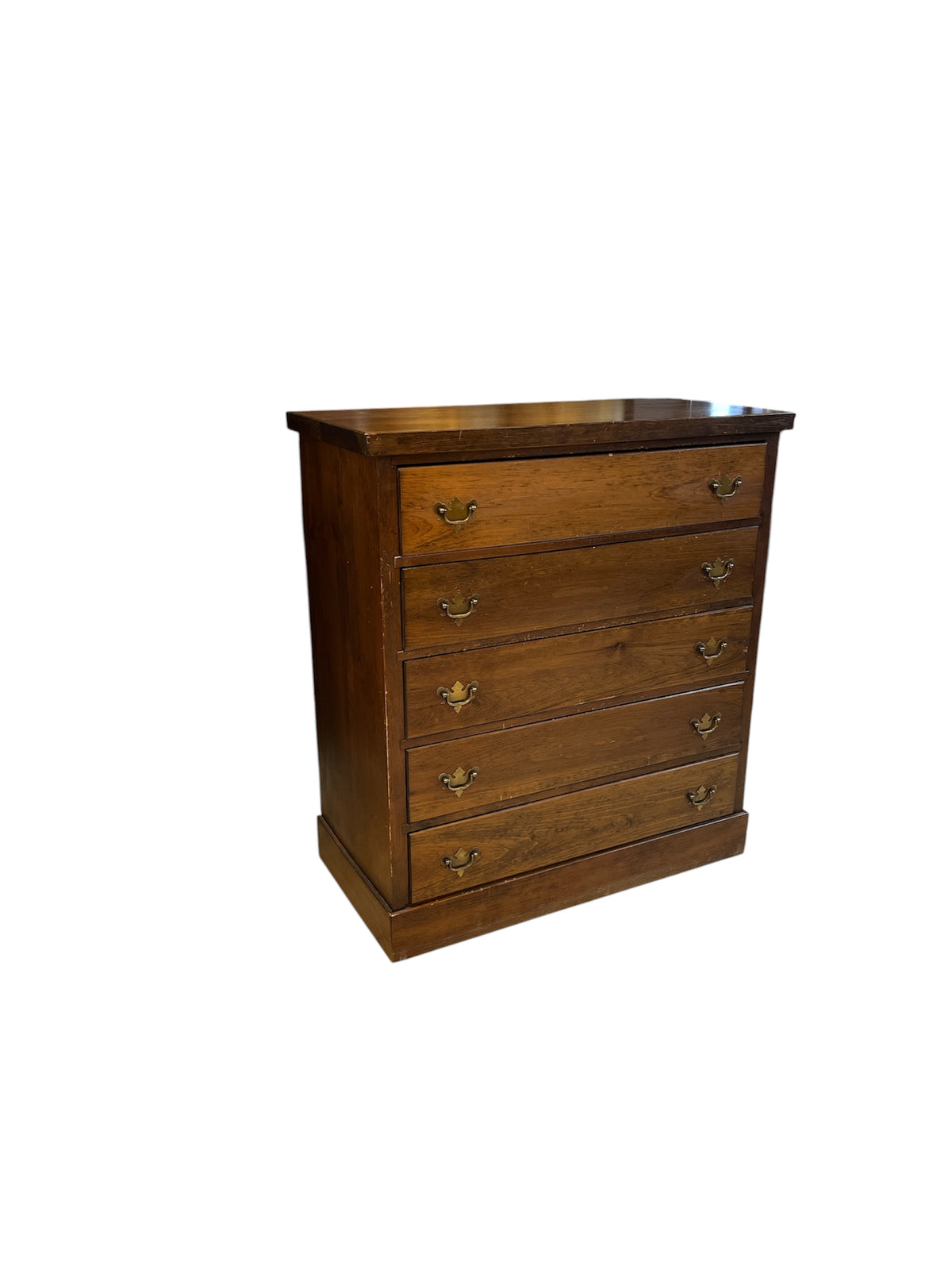 Rustic Solid Wood 5 Drawer Dresser
