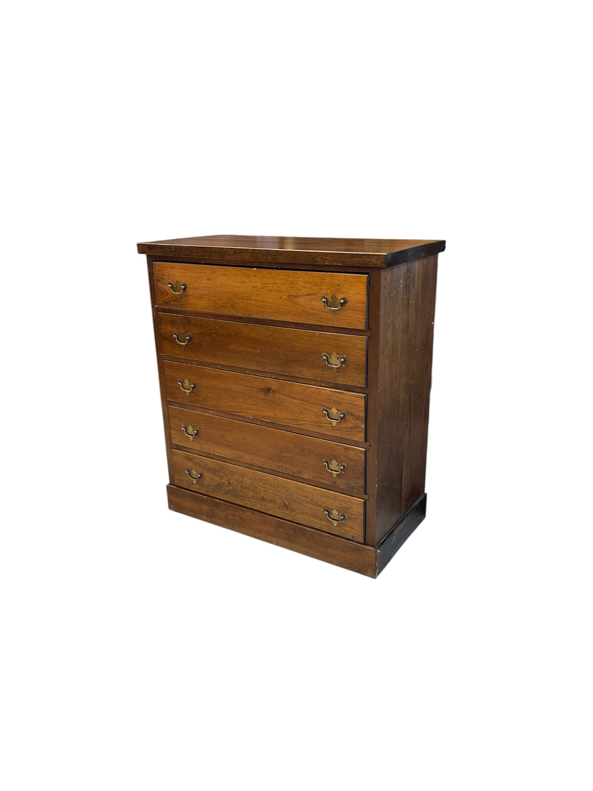 Rustic Solid Wood 5 Drawer Dresser
