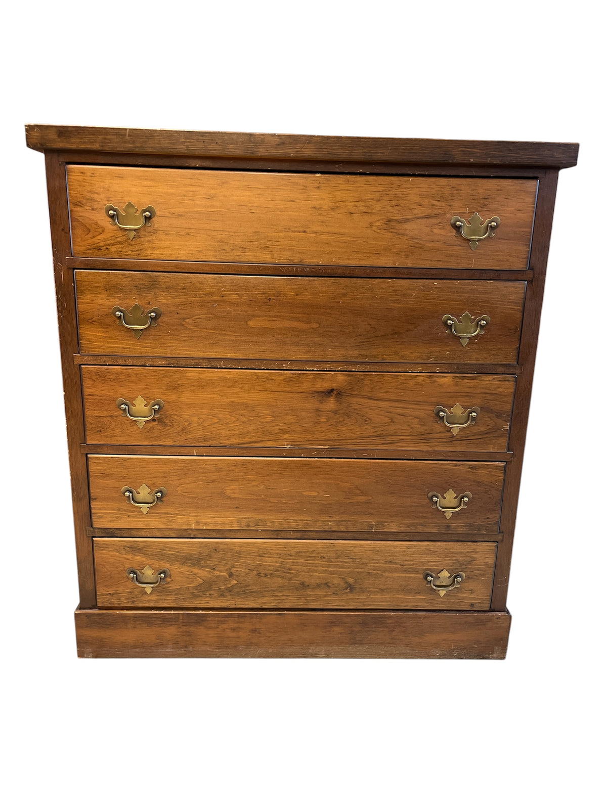 Rustic Solid Wood 5 Drawer Dresser