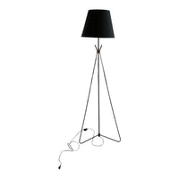 Modern Black Tripod Style Floor Lamp