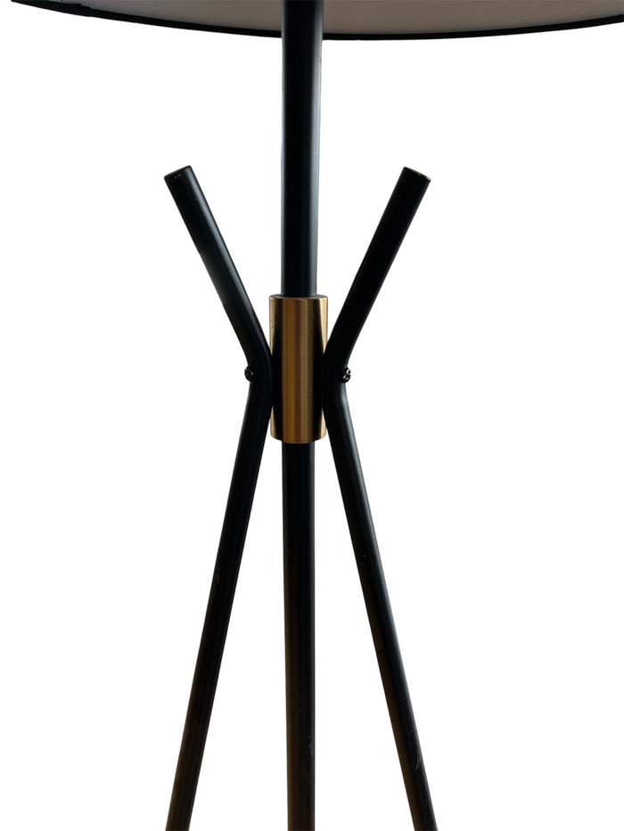 Modern Black Tripod Style Floor Lamp