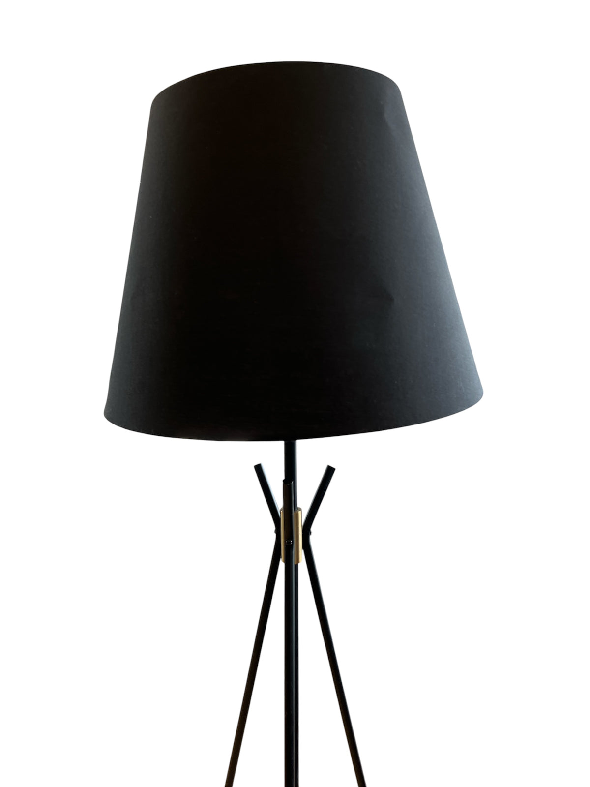 Modern Black Tripod Style Floor Lamp