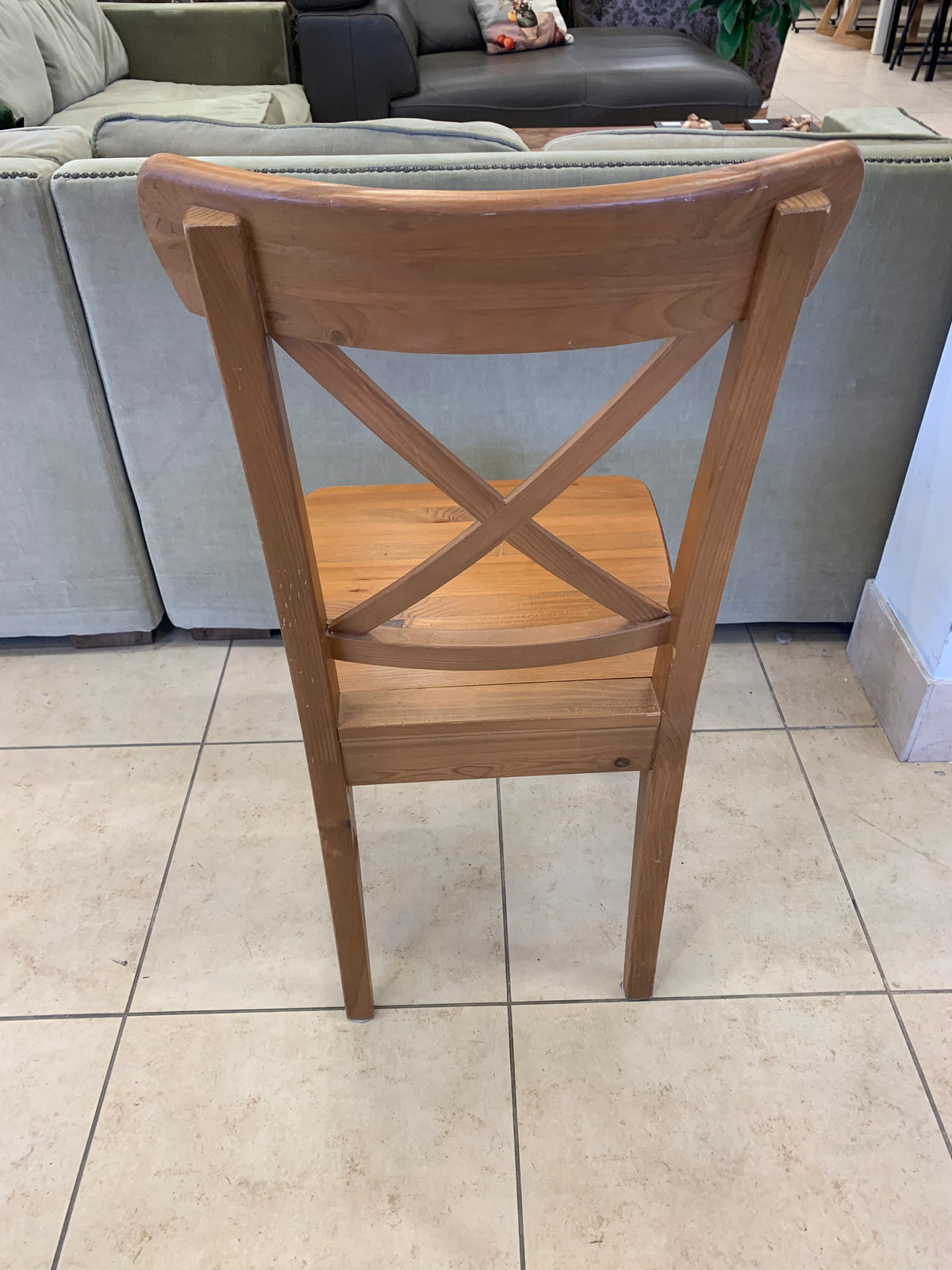 Cross-Back Chairs Set of 6