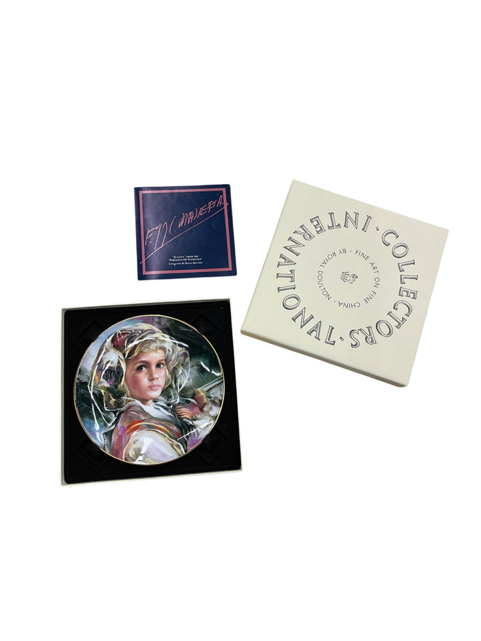Royal Doulton "Juliana" Collectors Plate by Francisco Masseria