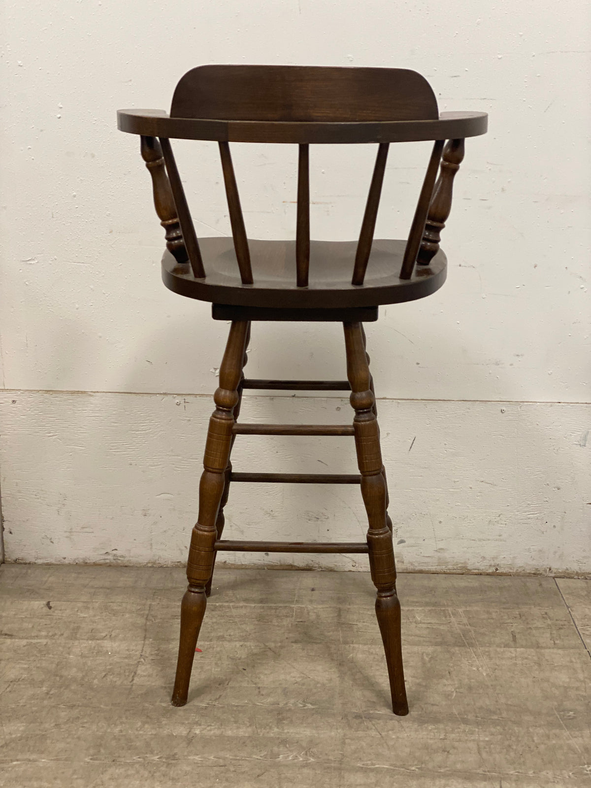 Swivel Bar Stool with Back