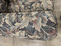 Green Floral Leaves Sofa