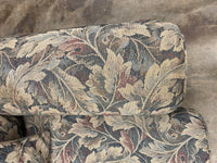 Green Floral Leaves Sofa