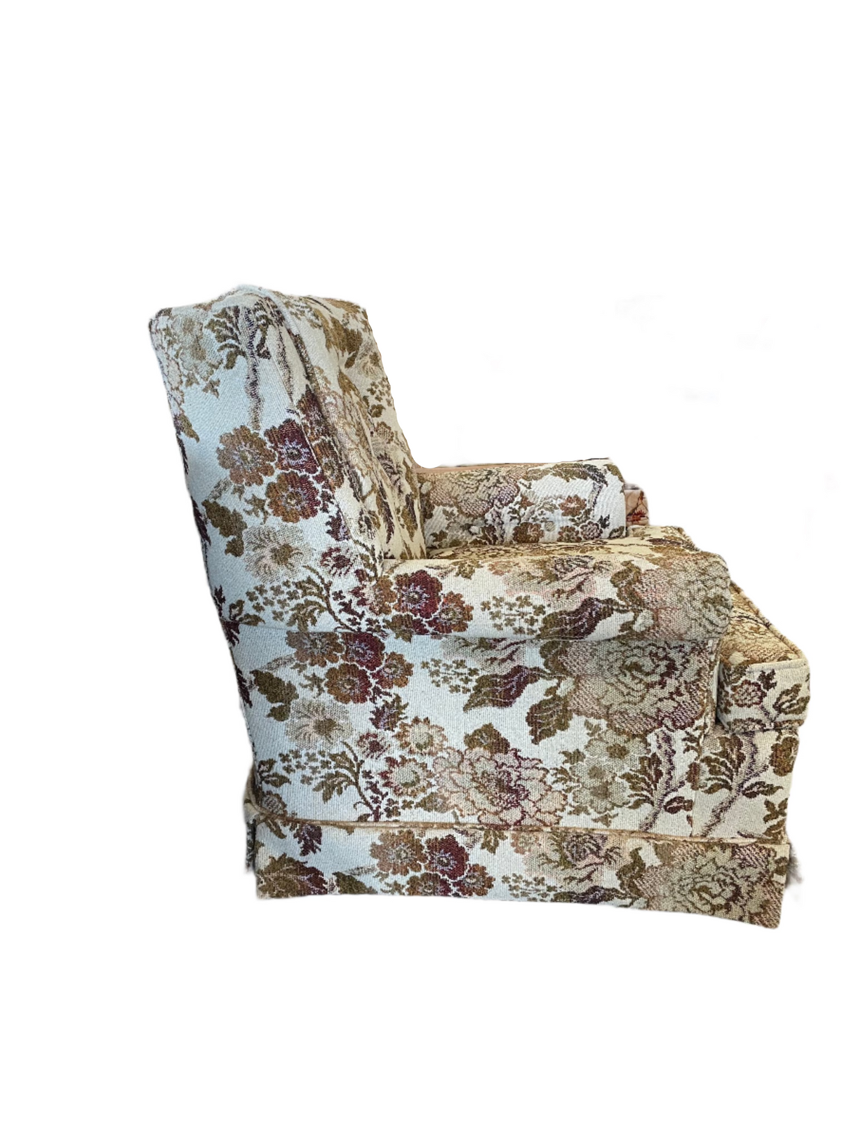 Floral Motif Armchair