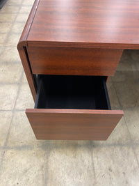 Large Mahogany Office Desk