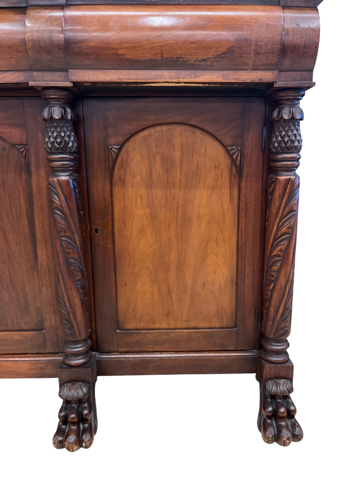 Vintage L. Rawlinson Ltd. Carved Wood Sideboard