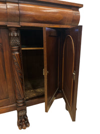 Vintage L. Rawlinson Ltd. Carved Wood Sideboard