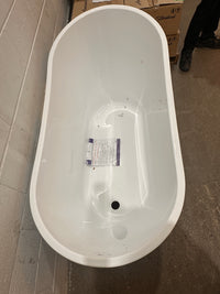 Streamline Bathtub 55-inch Soaker