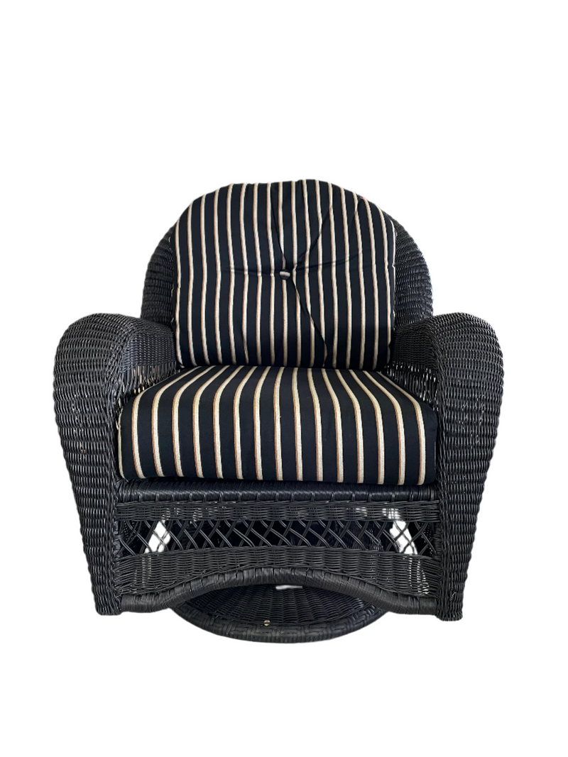 Swivel Glider Rocking Wicker Chair