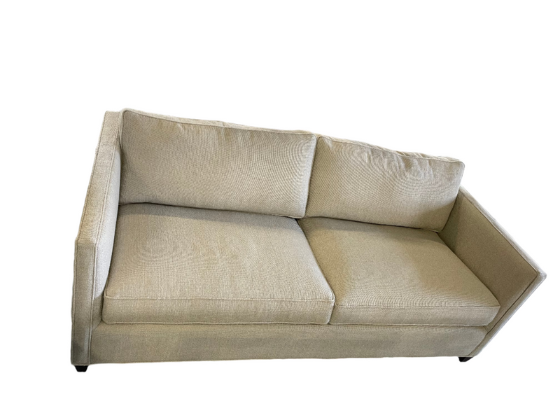 2 Seater Sofa Light Grey in Color