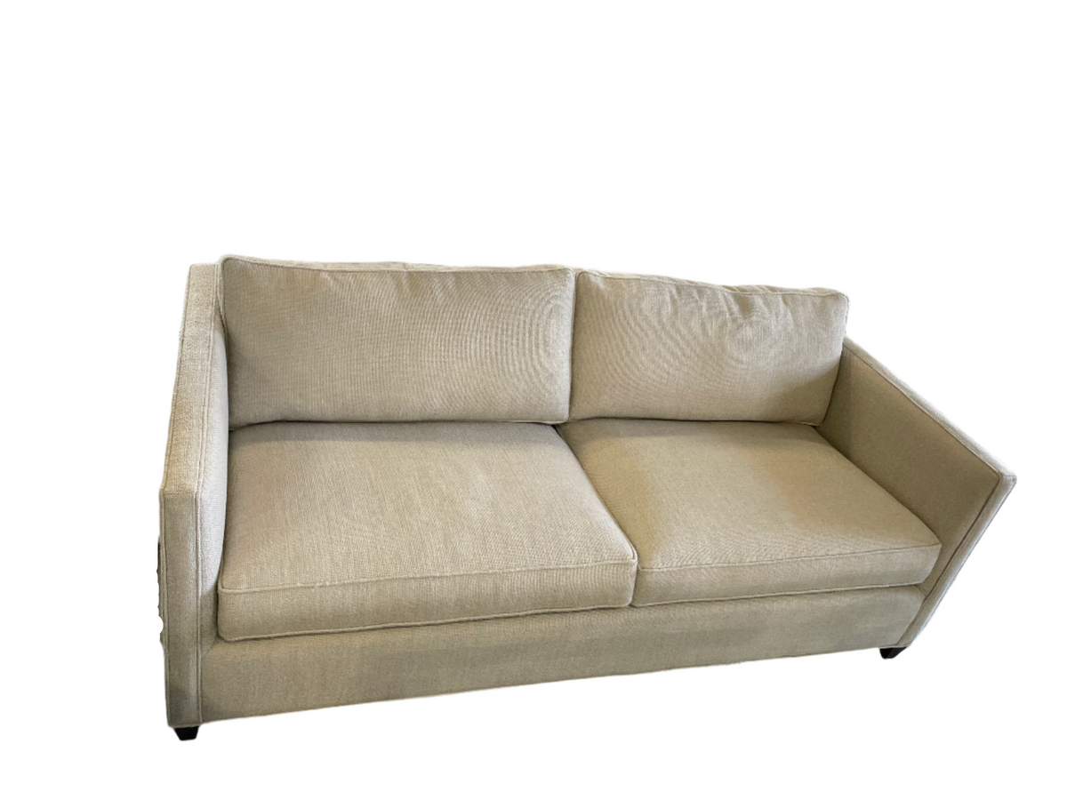 2 Seater Sofa Light Grey in Color