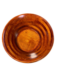 Vintage Rosewood Bowl on Stand