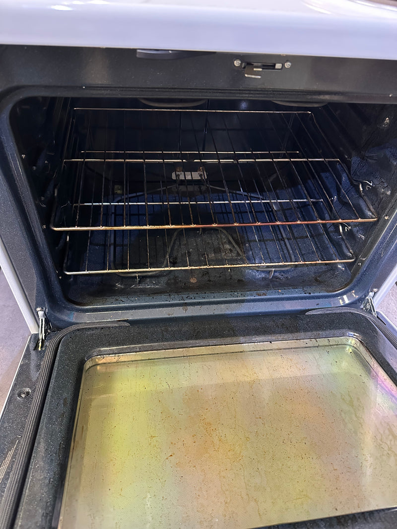 White Electric Stove