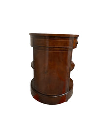 Side Table with Leather Top by Baker Furniture