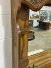 63.5"W Antique Dresser w/ Mirror