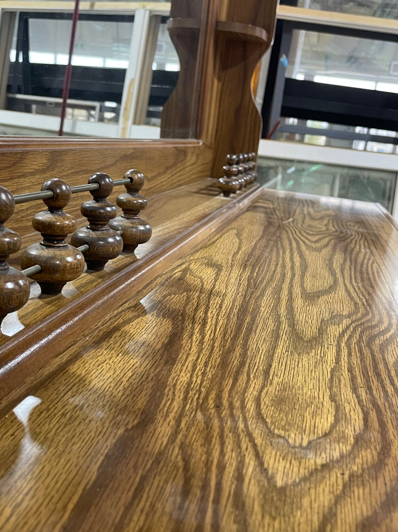 63.5"W Antique Dresser w/ Mirror
