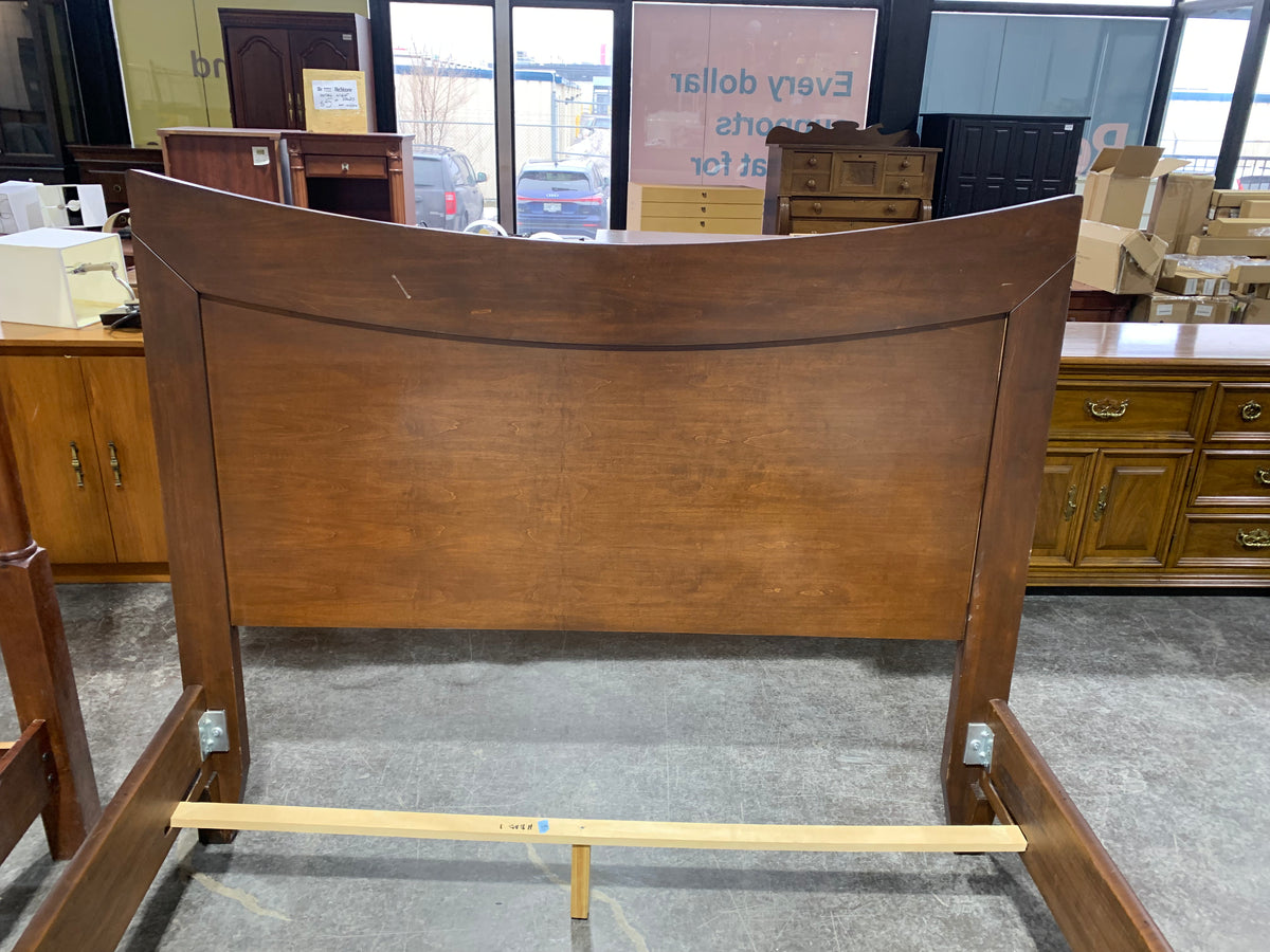 Ethan Allen  Wooden Queen Bedframe