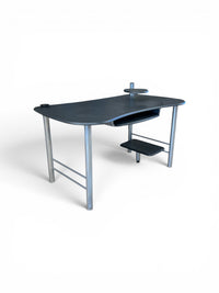 Black and Silver Office Desk