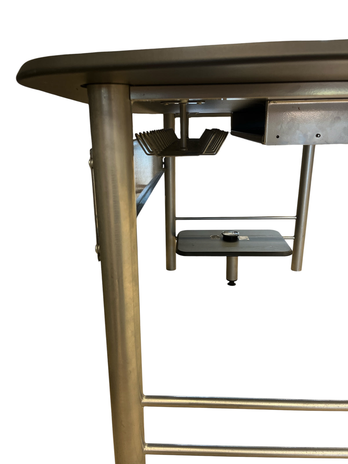 Black and Silver Office Desk