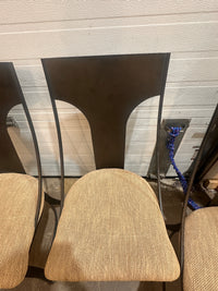 Set of four dining chairs