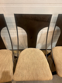 Set of four dining chairs