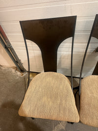 Set of four dining chairs