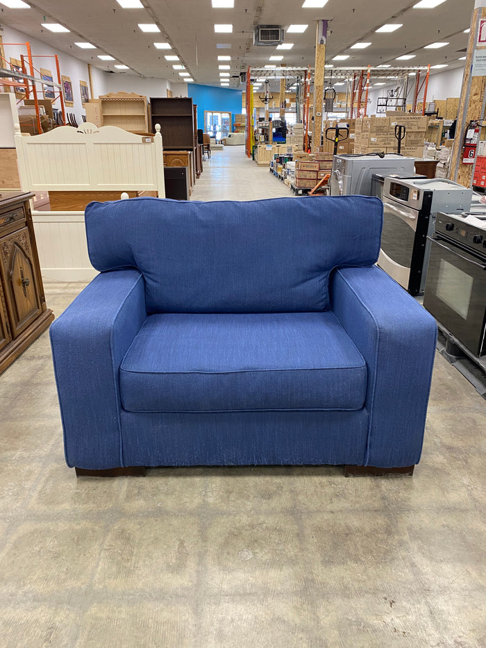 Indigo Blue Cuddle Chair