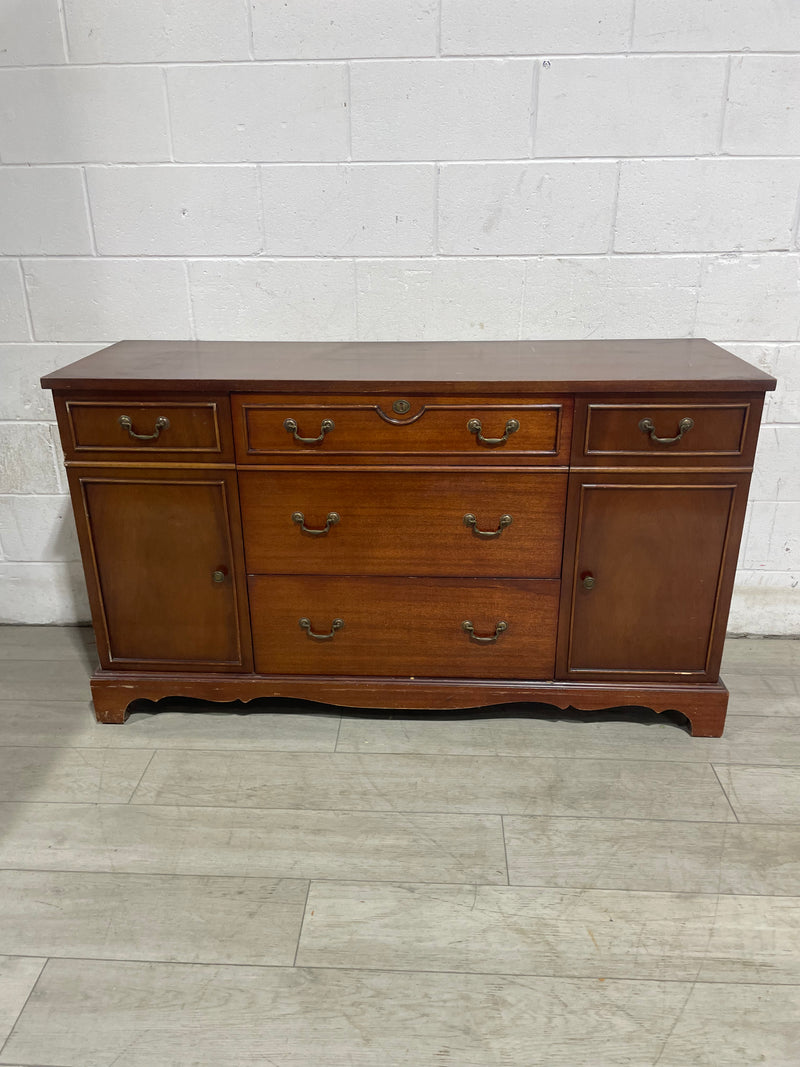56"W Early American Dining Buffet
