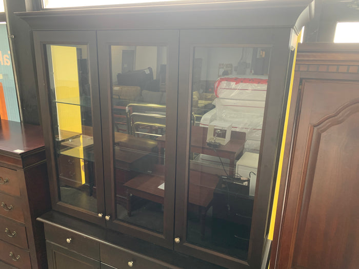 Mocha Buffet and Hutch