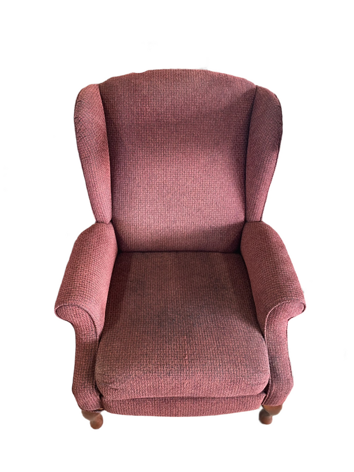 Arm Chair in Maroon color