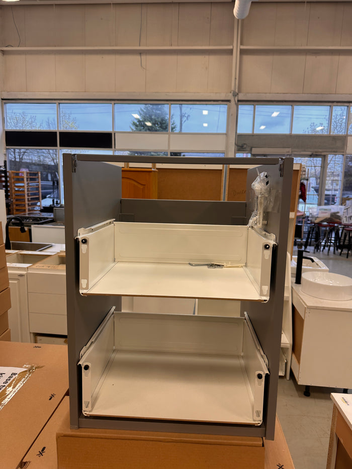 ENHET IKEA base two drawer kitchen cabinet