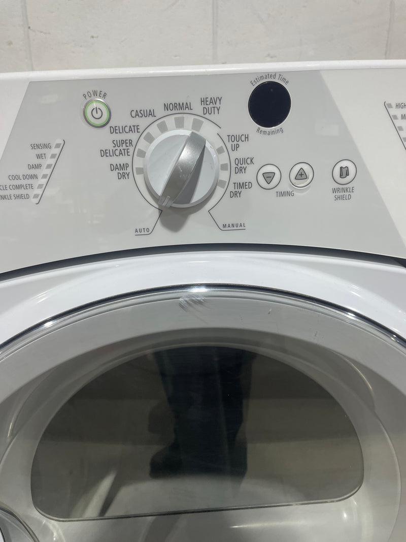 27"W Whirlpool duet sport dryer