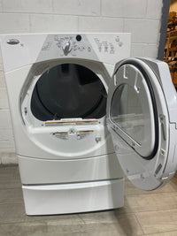 27"W Whirlpool duet sport dryer
