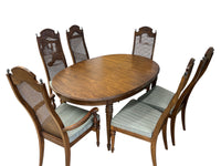 Set of 6 Dining chairs with Dining Table